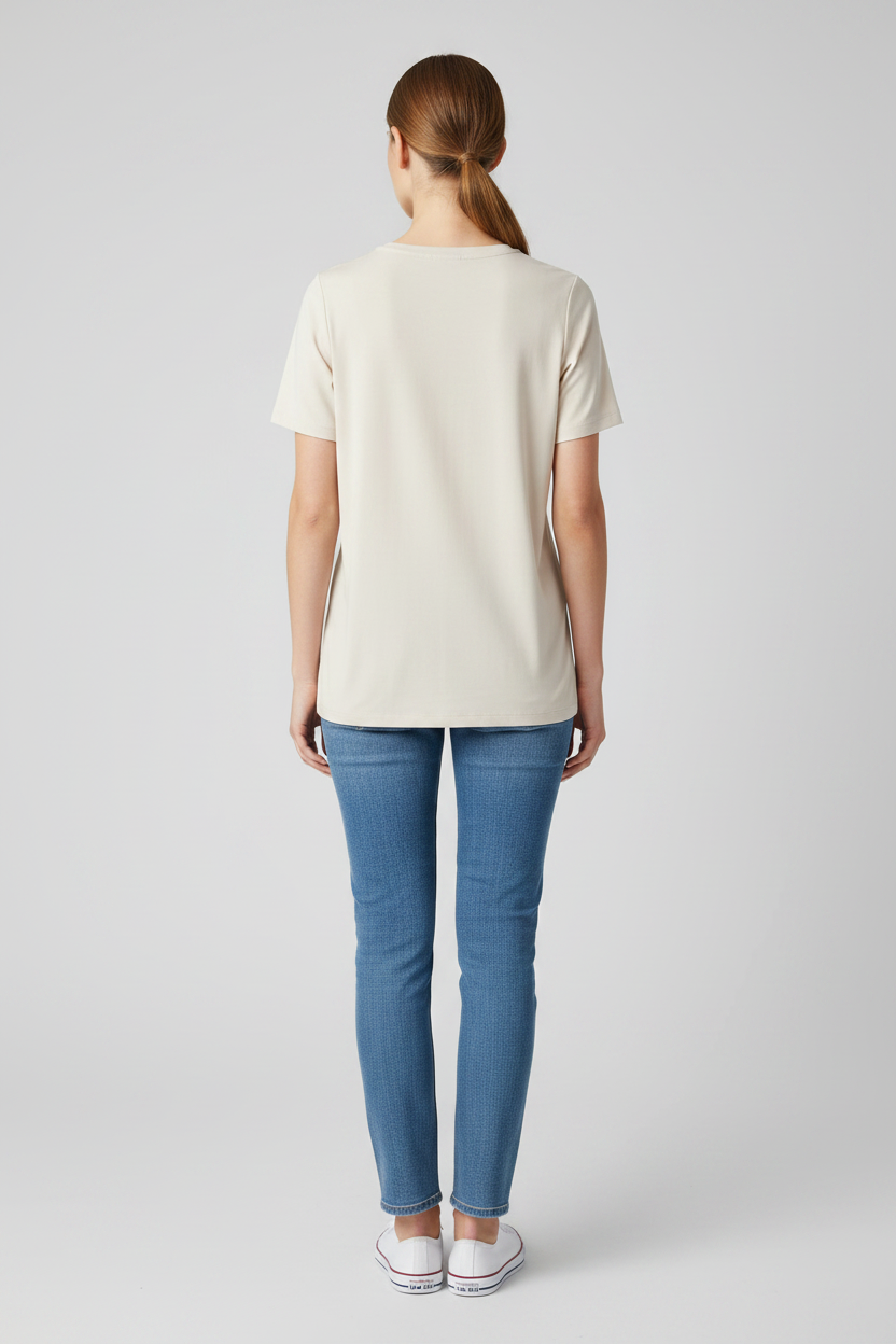 Cream front view