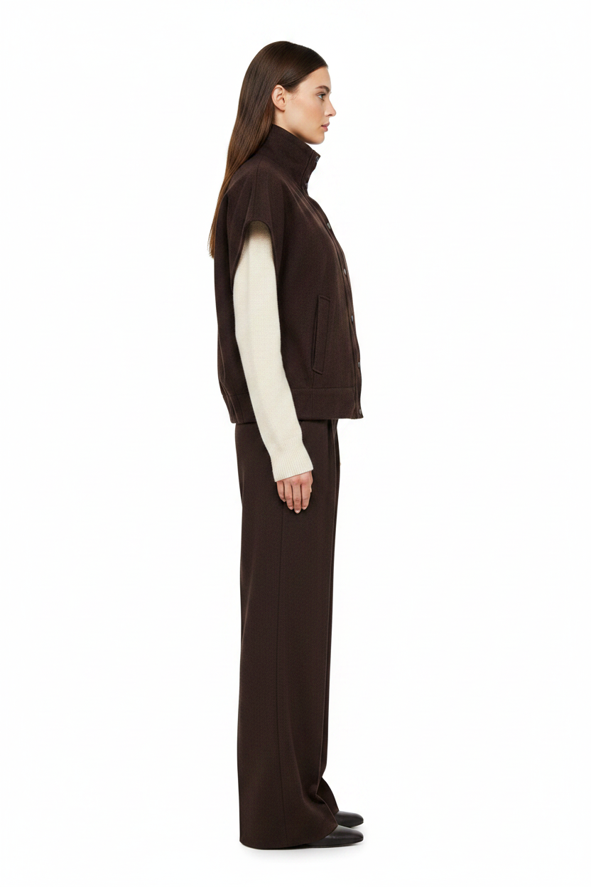 Dark Chocolate Vest – Front