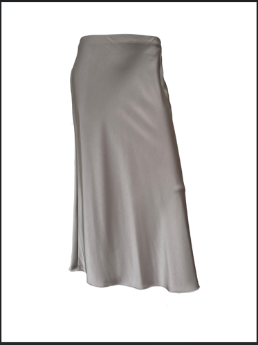 Point Zero Satin Skirt