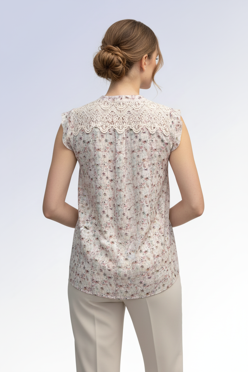 Point Zero Floral Blouse - Front View