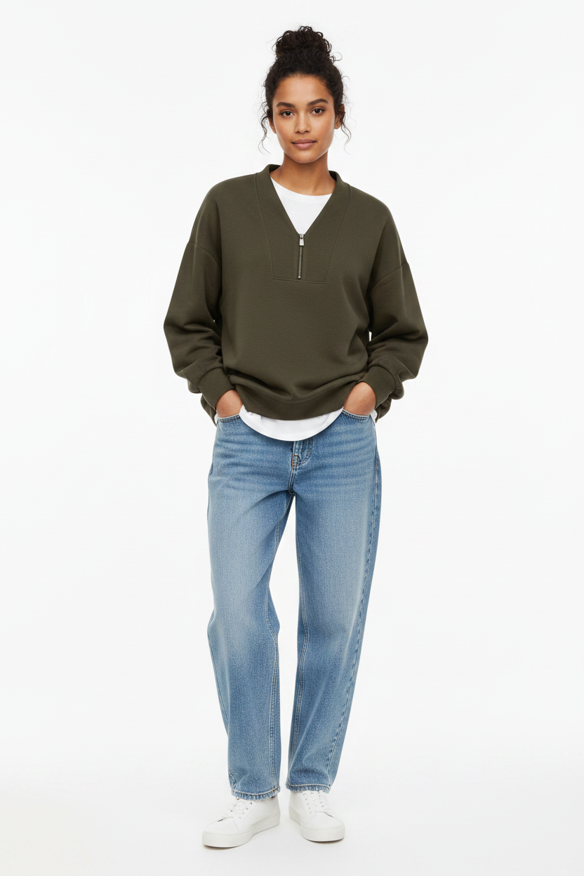 Sweatshirt Hips Up