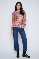 CYC Printed Crew Neck Sweater