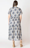 Dex Plus Midi Printed Dress