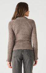 Dex Asymmetric Snap Sweater