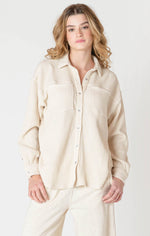 Dex Waffle Knit Jacket/Top
