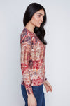 CYC Printed Crew Neck Sweater