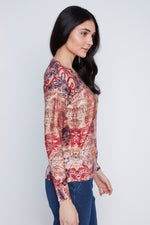 CYC Printed Crew Neck Sweater