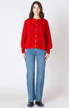 Dex Crewneck Textured Cardigan