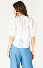 Dex Lace Insert Blouse