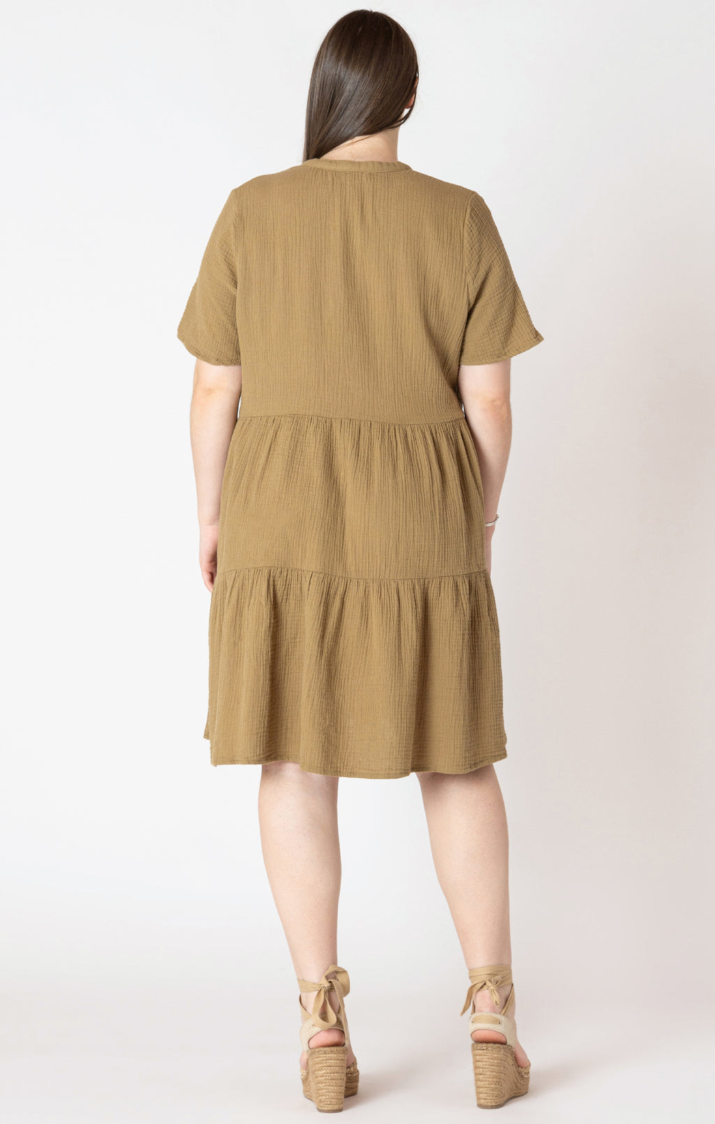 Dex Plus Bubble Cotton Dress