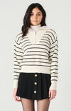 Dex Zippered Collar Sweater