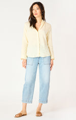 Dex Button Front Blouse