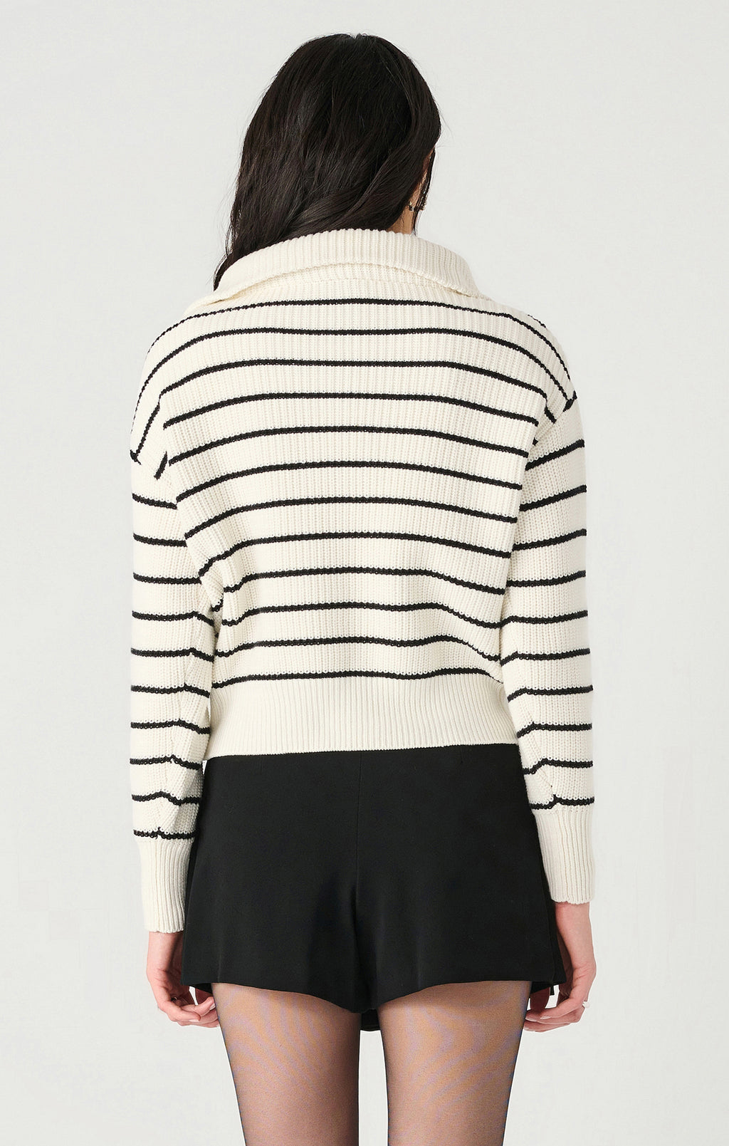 Dex Zippered Collar Sweater