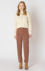 Dex Cardigan with Mini Floral Embroidery