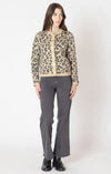 Dex Leopard Print Plush Cardigan