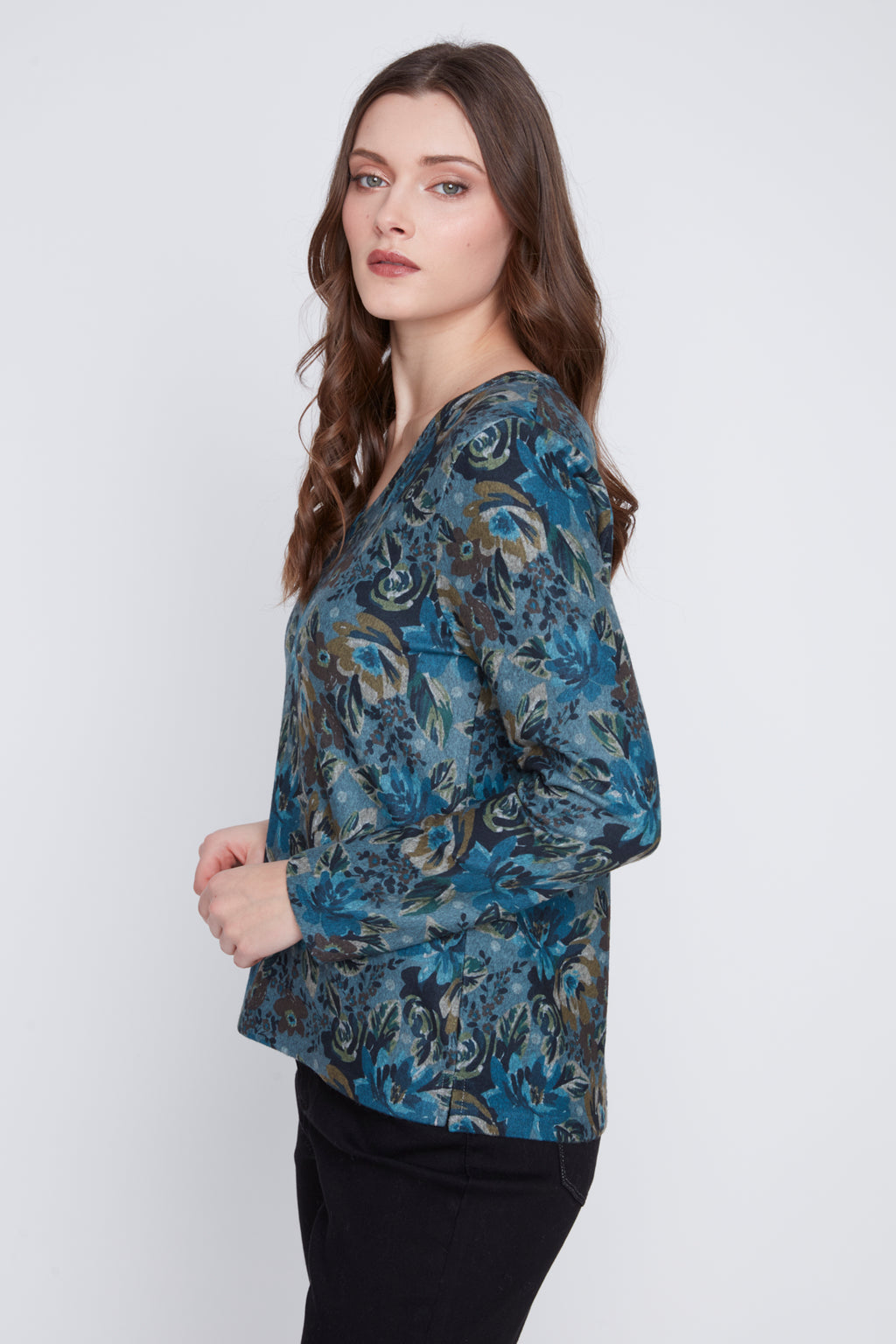 CYC V-Neck Printed Top