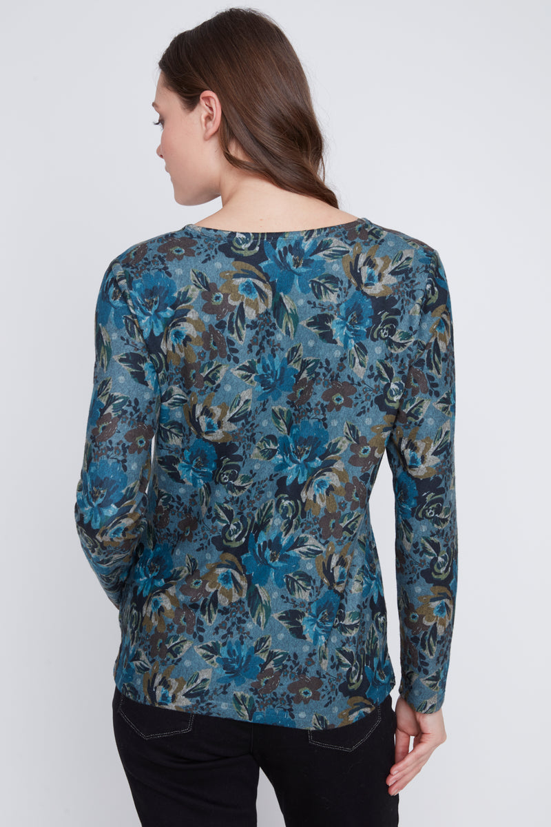 CYC V-Neck Printed Top