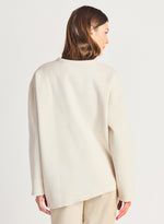 Dex Asymmetrical Hem Sweatshirt