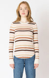 Dex Ribbed Crew Neck T-Shirt