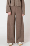Room 34 Wide Leg Ribbed Knit Pant
