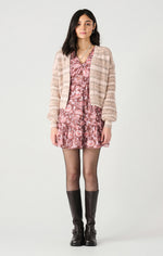 Dex Textured Open Cardigan