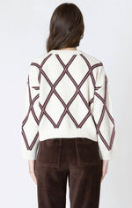 Dex Diamond Check Sweater