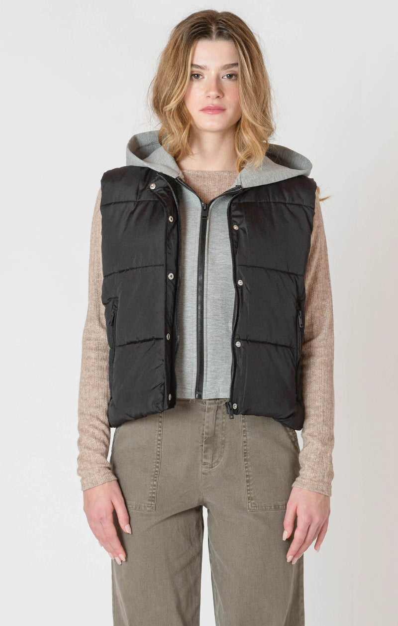 Room 34 Vest w/Removable Hood