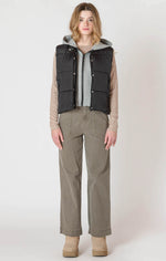 Room 34 Vest w/Removable Hood