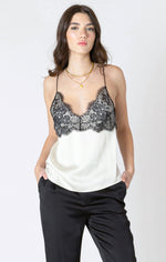 Dex Lace Trimmed Cami