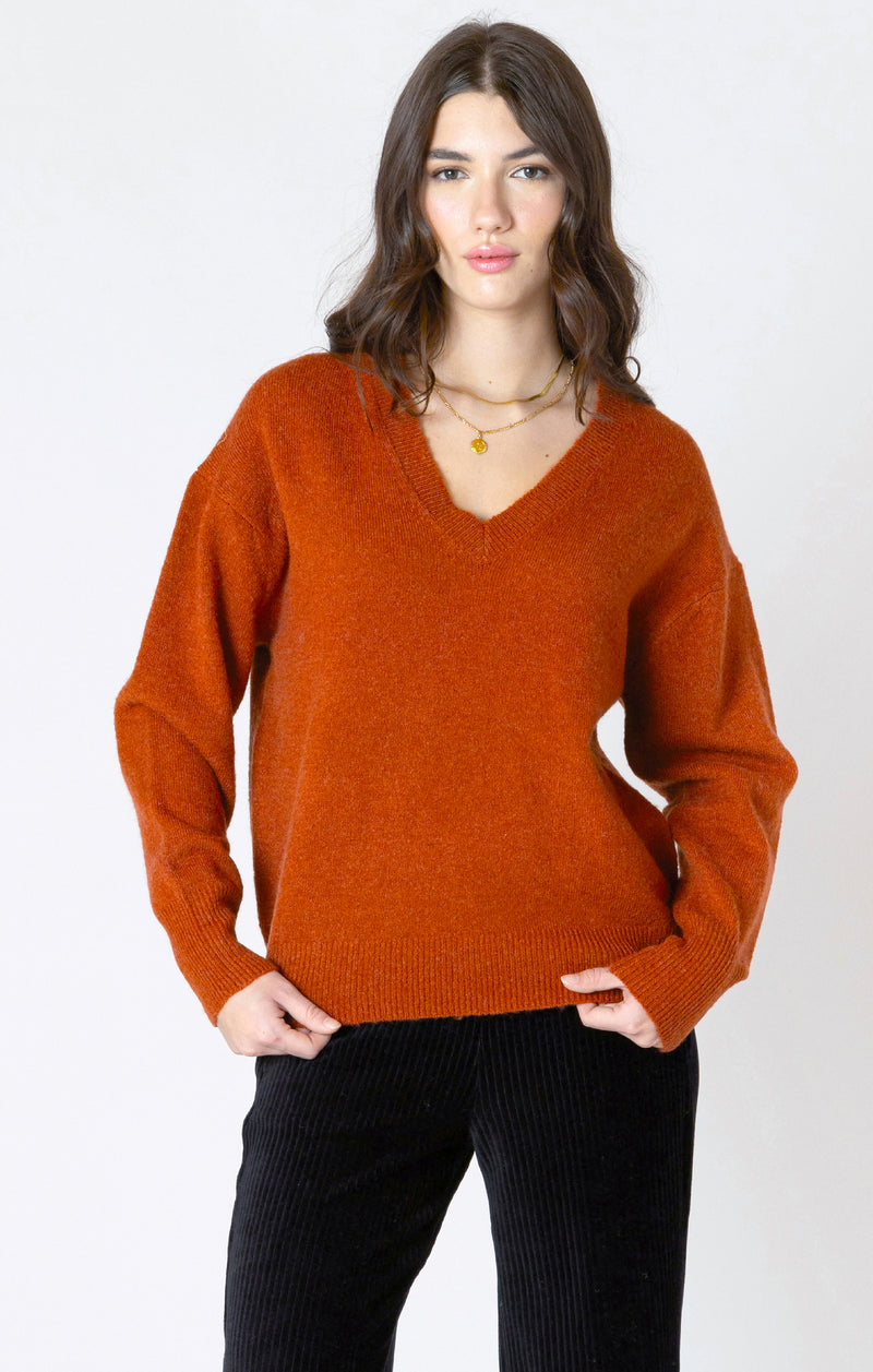 Dex Soft V-Neck Sweater