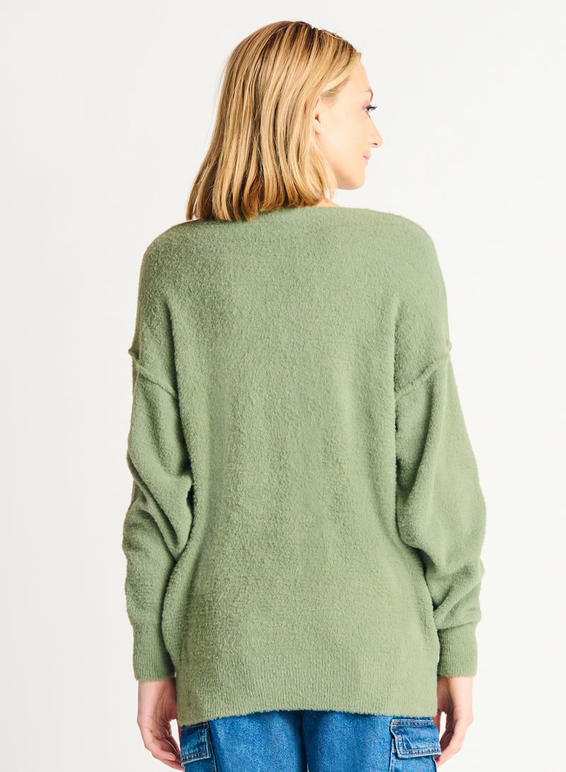 Dex Plus V-Neck Sweater