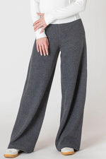 Room 34 Wide Leg Ribbed Knit Pant
