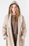 Room 34 Belted Hooded Coat