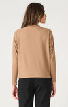 Dex Mock Neck Ribbed Top