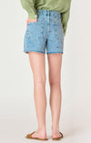 Dex Denim Shorts w/Embroidery