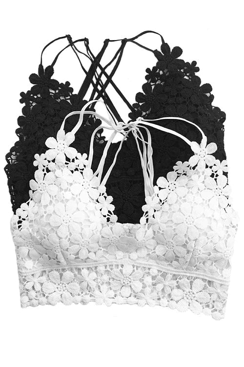 Crochet Lace Bralette - WalterGreenBoutique