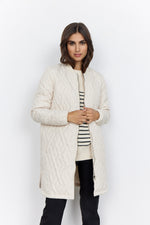 Soya Concept Quilted Mid-Length Coat