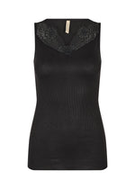 Soya Concept Lace Trimmed Tank
